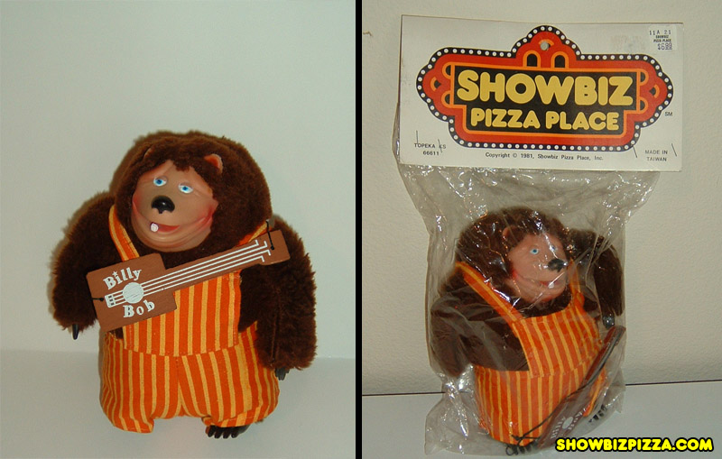 showbiz pizza plush